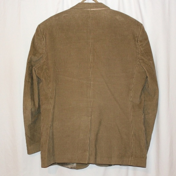 Nerso  Corduroy Men's Blazer Italy Size  USA 42 / Eu 54 - Picture 4 of 6
